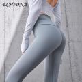 ECHIDNA Yoga Pants Sweat Absorption Seamless Lady Sports Trousers. 