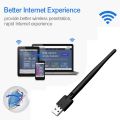 KEBIDU Ralink MT-7601 USB WiFi Wireless Antenna LAN Adapter Network Card 150Mbps PC LAN Wi-Fi Receiver Dongle 802.11b/g/n. 