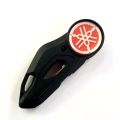 Flip Key for Bikes - Jack Knife Style - Uncut Folding Flip Up Key Chain - Plastic Body New Latest Design GD 110s, GS 150, GSX 125, GR 150 Logo (Suzuki). 