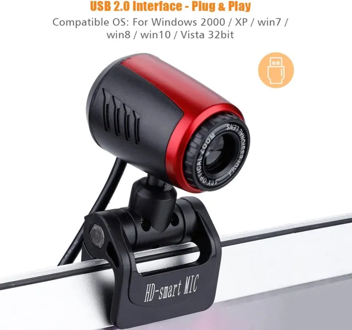 USB%20Webcam%20with%20Microphone,HD%20PC%20Camera%20Web%20Camera%20360-Degree%20Swivel%20Clip%20on%20Web%20Cam,%20Auto%20Color%20Correction%20&%20Auto%20Focus%20for%20Online%20Chatting%20Video%20Recording%20Broadcasting%20-%20Image%207