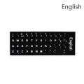 【Mary DAI Store】Waterproof Russian German Keyboard Stickers English French Letter Alphabet Layout Sticker Laptop Computer. 
