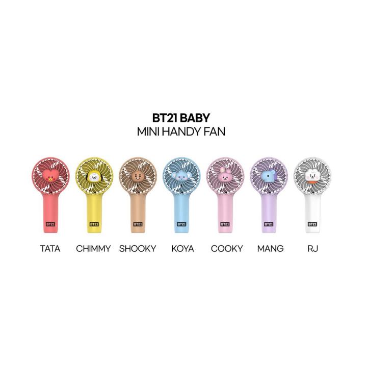 BT21 BABY OFFICIAL MINI FAN