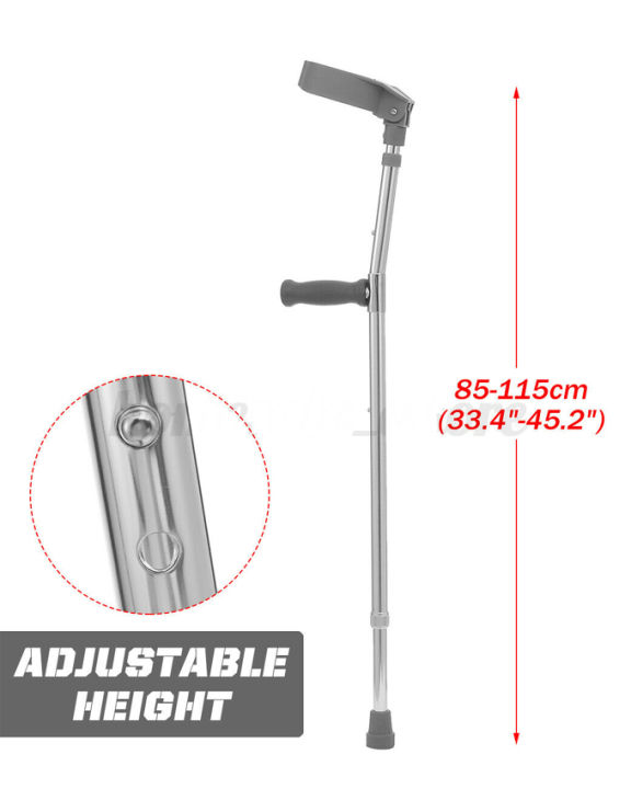 Pair%20of%20Adult%20%20Crutches%20Elbow%20/%20Forearm%20With%20Adjustable%20Handle%20&%20Height-%20High%20Weight%20Bearing%20Walking%20Stick%20Ergonomic%20Design%20-%20Image%204