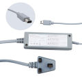 Nintendo OEM Wii U AC Power Adapter Replacement, 4.75V/1.6A Charger with 7ft Cable, Compact and Durable Power Supply Compatible with Wii U Gamepad, Ideal Backup Charger with UK Plug, Safe Over-Voltage/Current Protection, Charging for wii u game Controller. 