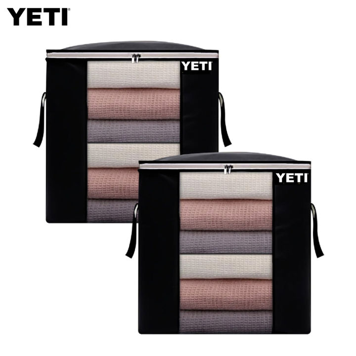 YETI PACK 2 - Portable Storage Bags Organizer, Portable Clothes Storage Bags for Clothes -Normal size