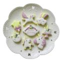 Unicorn Multi Fondant & Cookie Cutter 8Pcs Set. 