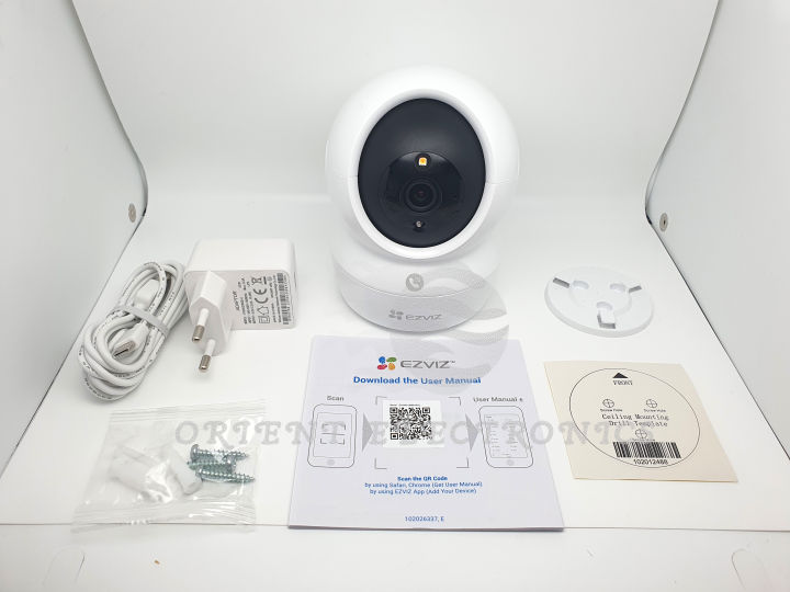 EZVIZ H6C  4MP Dual Color Indoor WiFi Pan & Tilt Camera, Motion Detection with H.265 , Smart Tracking, Smart Night Vision, Two-Way Talk
