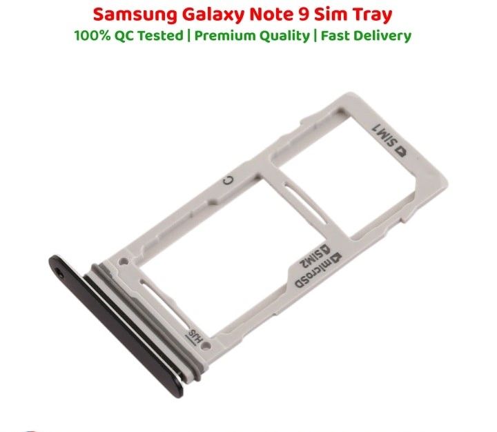 Samsung Galaxy Note 9 Dual SIM Tray Sim Jacket Sim Slot Sim Door For Samsung Galaxy Note 9