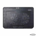 Laptop Cooling Pad Dual Fan With RGB Lights - Cooling Stand 2 Fan With 7 Gear To Adjust Height - For Upto 20" Laptops - USB Powered Connection. 