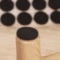 18Pcs/Sheet Thick Felt Furniture Sliders Pads Hardwood Floors Protector Non Slip Sofa Bed Table Chair Leg Cover Caps For Furniture. 