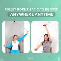 Shoulder Pulley Exercise Physiotherapy - Shoulder Pulley Over The Door Physical Therapy System, Therapy Exercise Pulley System, Alleviate Shoulder Pain and Facilitate Recovery from Surgery, Rehab Exerciser for Rotator Cuff Recovery. 