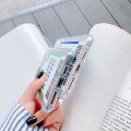 Hot Air ticket travel New York Los Anes Phone Case for iphone 7 8 SE2 11 12 13 Pro x xs max xr National Entry Permit Cover. 