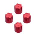 Pack of 4 RC Car Wheel Rim Center Cap 1/10 RC Electric Crawler Part. 