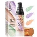 One Step SPF 50 + PA +++ Three Color Concealer Cream Primer Concealer  before Makeup. Sunscreen & Color Corrector, ,Oil Control & Moisturizing Skin Tone Correcting and Brightening Primer .  . 