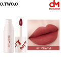 O.TWO.O 2g Lip Glaze Non-Stick Dual Use Rich Color Matte Mist Waterproof Lip Mud for Beauty. 