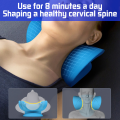 Neck Massage Pillow Neck Shoulder Cervical Chiropractic Traction Device Massage Pillow for Pain Relief Body Neck Massager. 