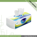 Fine Fluffy, Sterilized Facial Tissues 130X2 Ply White Tissues, Nylon Pack. 