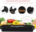 Vacuum Sealer Home automatic packing machine Black Finish. 