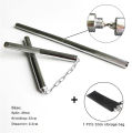 Classical Bruce Lee Nunchaku Martial Arts Training Practice Metal Stainless Steel Nunchucks Durable Nunchaku. 