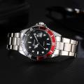 GONEWA Men Fashion Military Stainless Steel Date Sport Quartz Analog Wrist Watch. 