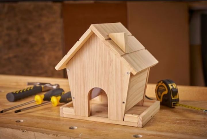 Wooden DIY Bird Feeder Kit, Bird House For Kids Learning Stanley ® Jr.