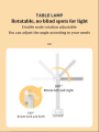Extension wire outlet With 2 universal outlet and 2 USB port charging with foldable reading lamp LED table lamp night light Extension Power Strip with Safety Switch Protection long Extension Cord USB desk lamp power socket. 