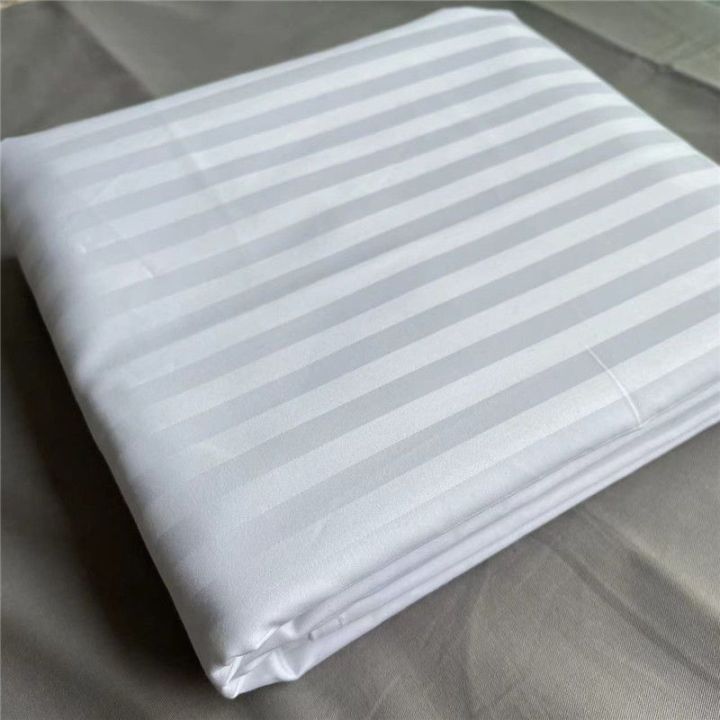 Wholesale%20Cloth%20Product%20Four-Piece%20Set%20Bed%20Sheet%20Dormitory%20Pure%20White%20Student%20Three-Piece%20Set%20White%20Bed%20Sheet%20Hotel%20Hotel%20Thickened%20-%20Image%205