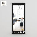 Rectangular White Wooden Wall Mirror for Living Room Bedroom Bathroom Modern Design Durable Build. 