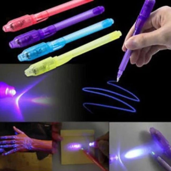 Pack of 2 Invisible pen, Magic pen or cheating pen in good quality