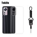 Tokifu For Xiaomi Mi 12 Back Cover Soft Casing Transparent TPU Simple Case Covers. 