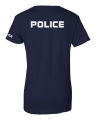 Xeesh Collection Navy Police Printed T-shirt For Women Xe-45. 