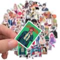 Chainsaw Man Anime Stickers Decals Skateboard, Laptop, Suitcase, Motorcycle 10/20/50Pcs. 