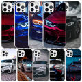 Blue Red Car for B-Bmw Phone Case For IPhone 16 15 14 13 12 11 Pro Max Mini XR XS X 7 Plus 8 + SE 2020 Soft TPU Back Cover. 