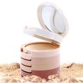 5 Color Kit - 5 In 1 Compact Face Powder - Face Loose Finishing FacePowder Makeup. 