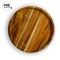 Pizza Pan Base, Pizza Serving Platter Wooden Without Handle - Wooden Pizza Pan Plate, Base Shaped Tray for Kitchen & Restaurant, 07 Inch x 17 Inch Round Pizza Base, All Sizes Available, Microwave Safe. 