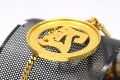 Men hop hip Gold Ice Out BIG 2pac Meddalion Tupac Rapper Pendant necklace Rhinestone 27.5 inch Cuban Chain Bling Necklace. 