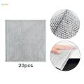 20Pcs Wire Dishcloth Metal Wire Dish Towels No Scratch Steel Wire Dishwashing Rags Wire Cleaning. 