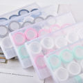 Bag Soak Lovely Storage Case Container Clear Small Portable Contact Lens Box. 