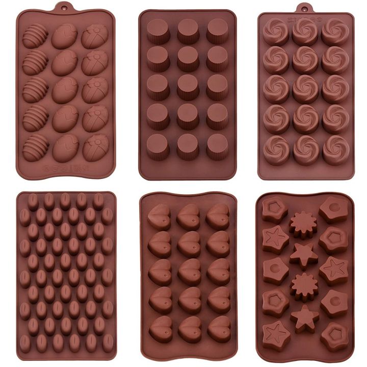 Silicone Chocolate Mold Non-Stick Candy and Jelly Mould Cake Cookie Mold  for Chocolate Baking DIY | Daraz.pk Silicone Mold Baking Cake Mold Tray For Chocolate Jelly Pudding Mu