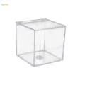 Acrylic Clear Box Transparent Box for Candy Earring Cosmetics Decoration. 