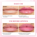 1 PCS Serum Lips Pink Fresh Remove Dark Repair Fine Line Brighten Lip Exfoliator. 
