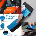 JFR AUTO'S 1PC Premium Vinyl Squeegee Applicator Tool with Felt Edge - Car Wrap, Window Tint & Decal Installation Scraper bhmper stickers and decals car  stickers body stickers. 