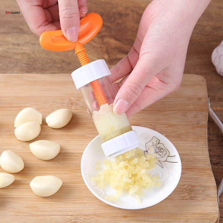 Garlic Press Garlic Crusher Masher Twist Kitchen Supplies Handheld