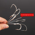 Fishing Lure Hook J-shape Jig Head Super Sharp Fishing Hook Clamp. 