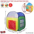 Tent Series Big Tent House For Kids Pretend Play Pop Up Tent Home Flodable Tent Castle For Toddlers. 