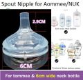 Replacement Spout Nipple 6 cm For Tommee/NUK/Obern/Natrababy. 