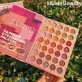 HUXIA BEAUTY 82-Color Fashionable Book Palette Makeup Eyeshadow Palette Pearlescent Matte Highlight Powder Blusher Contour Palette Makeup Kit IG3040. 