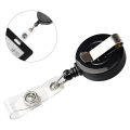 Round Shape Yo-Yo Retractable Key Ring for ID Card Holder Retractable Badge Holder Reel Clip Office - School Supplies.... 