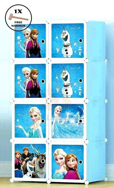 Frozen DIY Plastic Wardrobe 8 Cubic