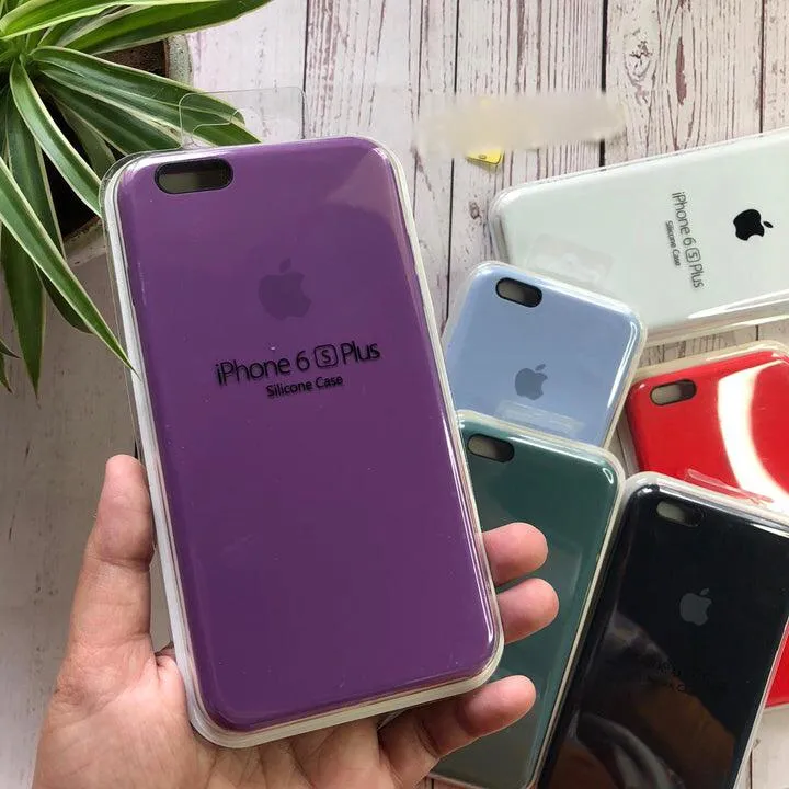 Ihone%206%20Plus%20/6S%20Plus%20Silicone%20Logo%20Case%20COVER/%20BACK%20COVER-%20Official%20Silicone%20Case%20-%20Image%202